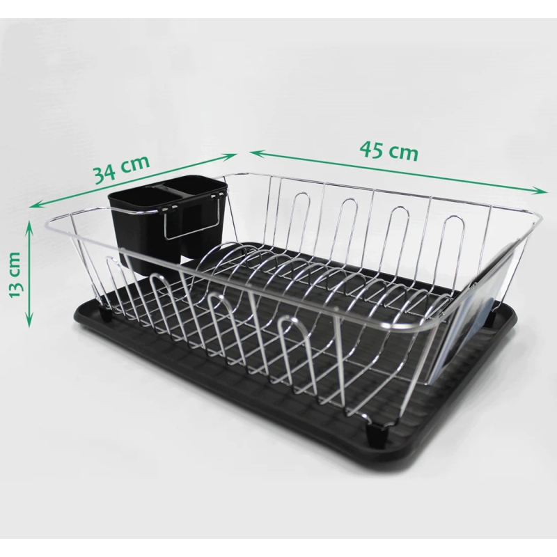 Dish Rack – 2-Tier w/ Base – Linens & Beyond Houseware Outlet
